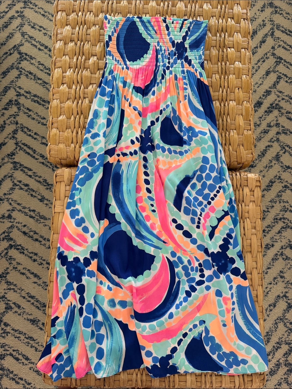 Lilly Pulitzer strapless convertible dress or maxi skirt